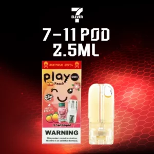 7-11 2.5ml play peach