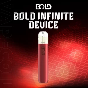bold infinite device-red