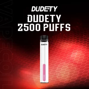 dudety 2500 puffs-lychee