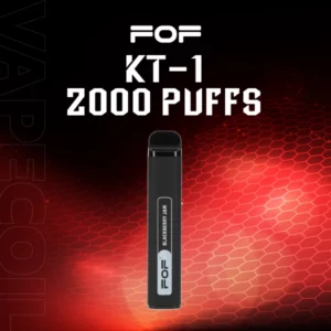fof kt-1 disposable kit 2000 puffs-blackberry jam