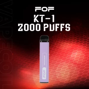 fof kt-1 disposable kit 2000 puffs-taro ice cream