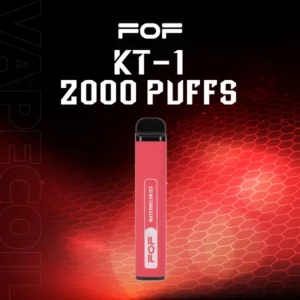fof kt-1 disposable kit 2000 puffs-watermelon ice