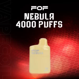 fof nebula disposable pod 4000 puffs-banana