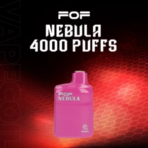fof nebula disposable pod 4000 puffs-grap