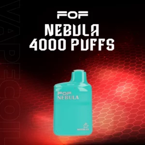 fof nebula disposable pod 4000 puffs-matcha