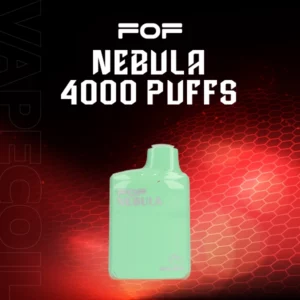 fof nebula disposable pod 4000 puffs-mung bean