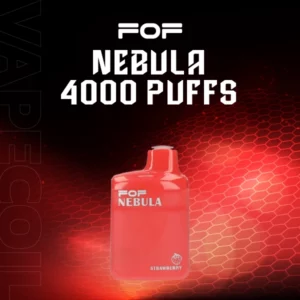 fof nebula disposable pod 4000 puffs-strawberry