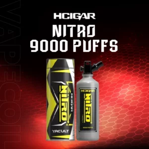 hcigar nitro 9000 puffs yacult