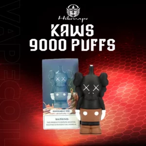 hikevape kaws 9000 puffs-cola ice