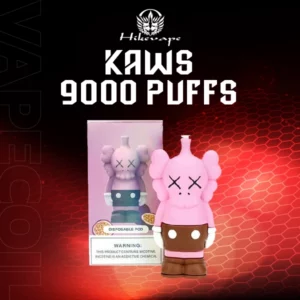hikevape kaws 9000 puffs-passion fruit