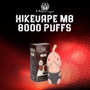 hikevape m8 disposable 8000 puffs-cola ice