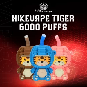 hikevape tiger 6000 puffs