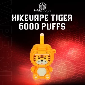 hikevape tiger 6000 puffs-mango ice