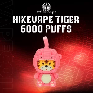 hikevape tiger 6000 puffs-passion fruit
