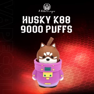 husky k88 9000Puffs-grape ice