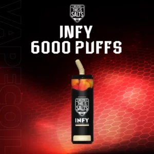 infy 6000puffs-peach