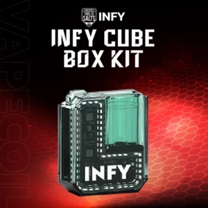 infy cube box-spring green