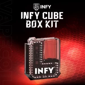 infy cube box-wine red