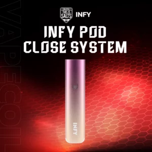 infy pod close system ivory pink