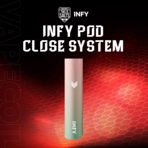infy pod close system jade pink