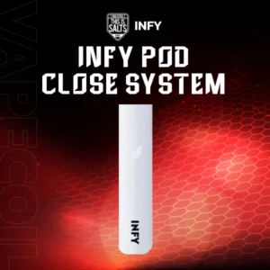 infy pod close system pearl white