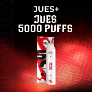 jues 5000 puffs-apple peach