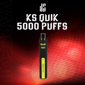 ks quik 5000 puffs cola lemon