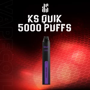 ks quik 5000 puffs -kyoho grape