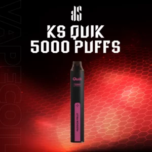 ks quik 5000 puffs -passionfruit