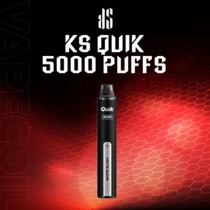 ks quik 5000 puffs -white slush