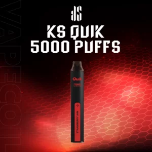 ksquik 5000 puffs-strawberry jam