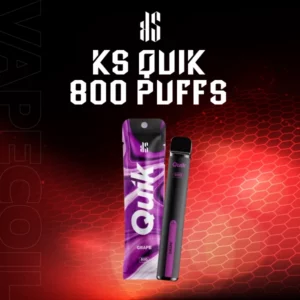 ksquik 800 puffs-grape