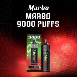 marbo 9000 puffs -apple aloe