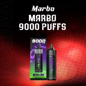 marbo 9000 puffs -grape aloe