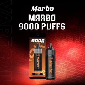marbo 9000 puffs -peach