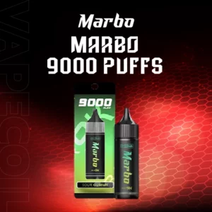marbo 9000 puffs -sour gummy