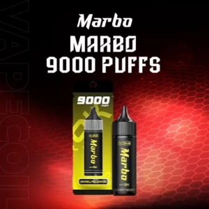 marbo 9000 puffs -sparkling lemon