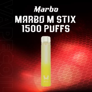 marbo m stix 1500 puffs-banana