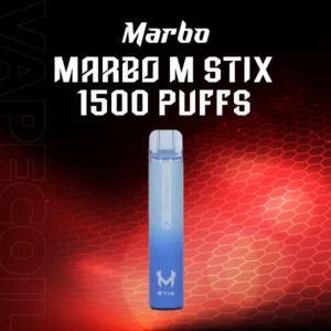 marbo m stix 1500 puffs-blueberry