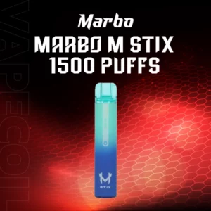 marbo m stix 1500 puffs-mint