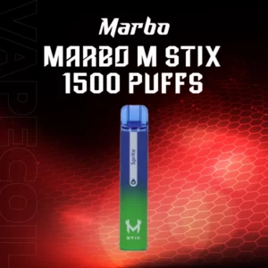 marbo m stix 1500 puffs-sprite