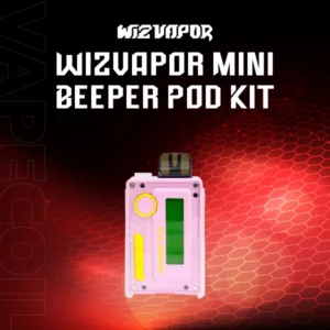 mini beeper pod kit by wizvapor-pink punk