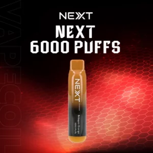 next disposable 6000 puffs pod -betagan orange