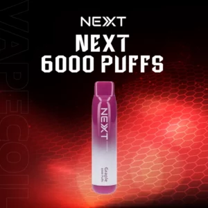 next disposable 6000 puffs pod -graple