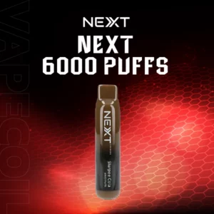next disposable 6000 puffs pod -slurpee cola