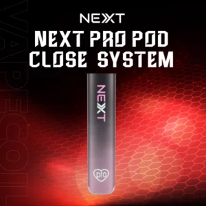 next pro pod close system-black pink