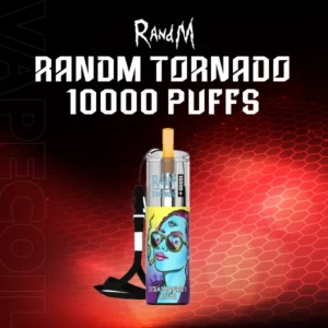 randm tornado 10000 puffs-strawberry kiwi
