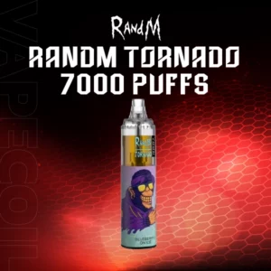 randm tornado 7000 puffs-blueberry on ice