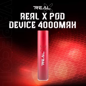 real-x-pod-device-400mah champagne red