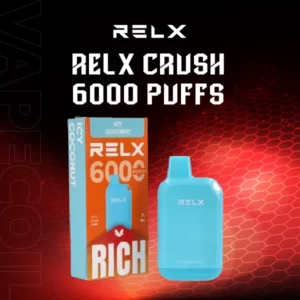 relx crush 6000-icy coconut